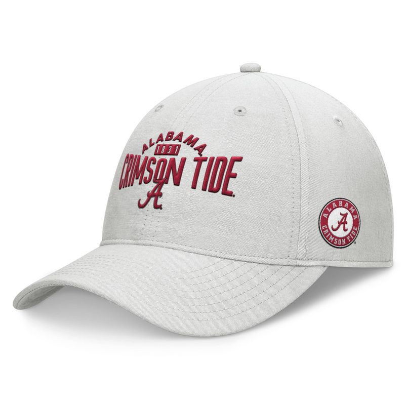 NCAA Alabama Crimson Tide Unstructured Chambray Cotton Hat - Gray, 1 of 5