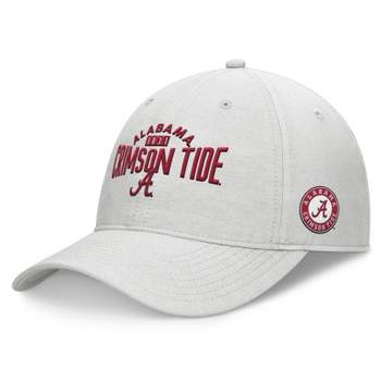 NCAA Alabama Crimson Tide Unstructured Chambray Cotton Hat - Gray