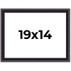PosterPalooza | Antique Red Picture Frame - UV Acrylic, Backing Board, Hanging Hardware Included - 2 of 4