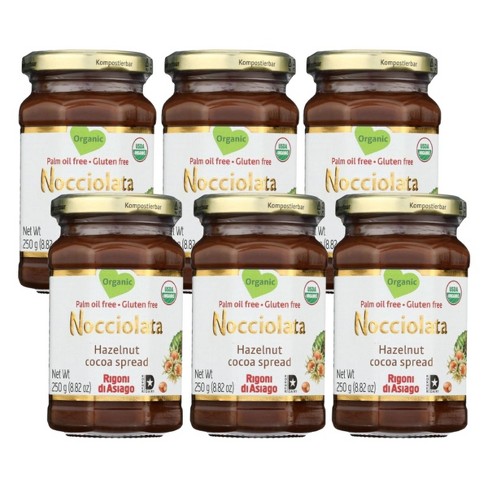 Rigoni Di Asiago Nocciolata Organic Hazelnut Spread Bianca - Case Of 6/8.82  Oz : Target