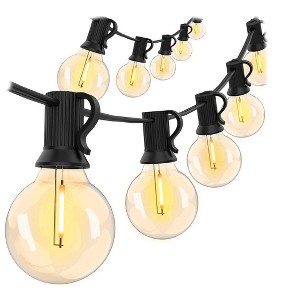 Itopfox Outdoor String Lights 200 FT with 104 Shatterproof LED Bulbs, Commercial Grade Waterproof Hanging Light for Bistro Backyard Cafe Market - 1 of 4