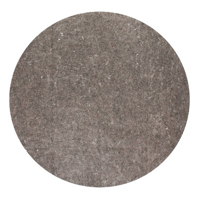 6' Round Premium Surface Rug Pad Gray - Anji Mountain