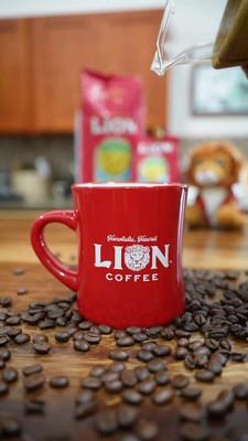 Lion Coffee Vanilla Macadamia Medium Roast Ground Coffee - 10oz : Target