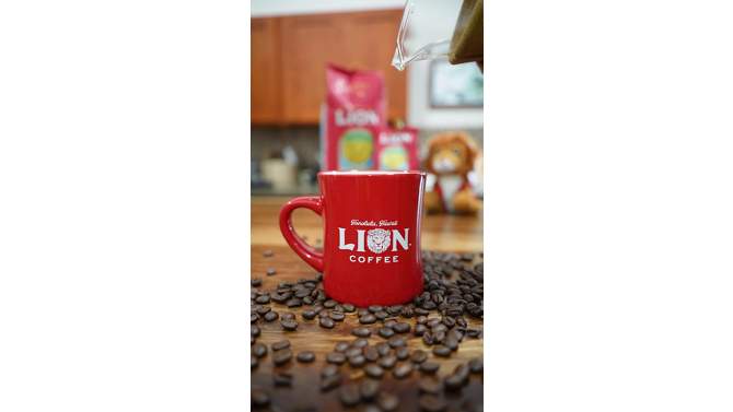 Lion Coffee Vanilla Macadamia Medium Roast Coffee Pods - 12ct, 2 of 5, play video