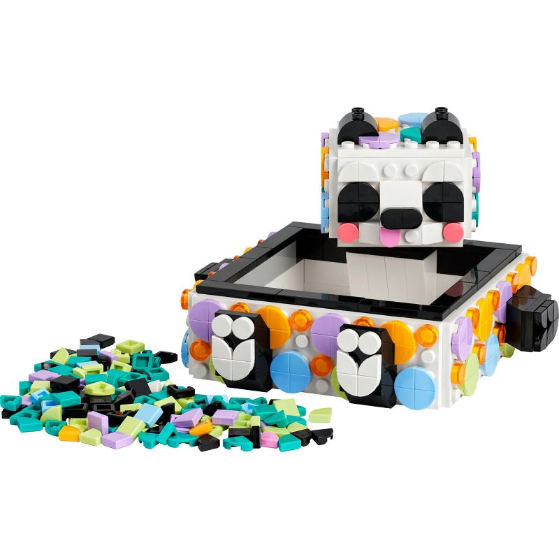 LEGO DOTS Cute Panda Tray DIY Room D&#233;cor Crafts Toy 41959, 3 of 9