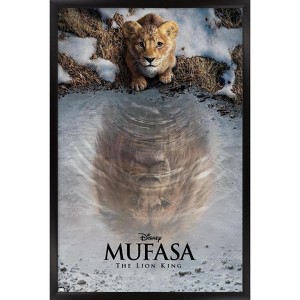 Trends International Disney Mufasa: The Lion King - One Sheet Framed Wall Poster Prints - 1 of 4