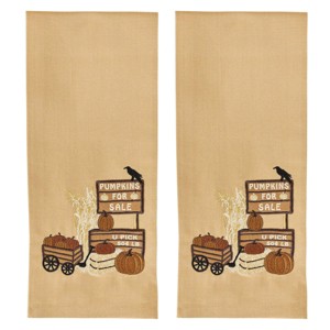 Park Designs Pumpkins For Sale Dishtowel Set Of 2 - 1 of 4