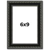 PosterPalooza | Photo Size Antique Black Picture Frame - UV Acrylic, Foam Board Backing, Hanging Hardware - 2 of 4