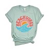 Simply Sage Market Beach Vibes Circle Short Sleeve Tee - 2 of 4