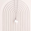 Girls' Tiny Hangin' Heart Sterling Silver Necklace - In Season Jewelry - 4 of 4