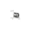 Black Bow Jewelry Sterling Silver Dream, Believe and Succeed 3-Sided Bead Charm - 4 of 4