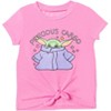 Star Wars The Child Girls Graphic T-Shirt Shorts and Scrunchie 3 Piece Outfit Set - 2 of 4