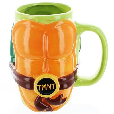 Just Funky Teenage Mutant Ninja Turtles Shell 32oz Ceramic Mug