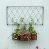 Achla Designs 23" Traditional Oxfordshire Iron Garden Trellis Extensions: Wall-Mounted, Corrosion-Resistant - 4 of 4