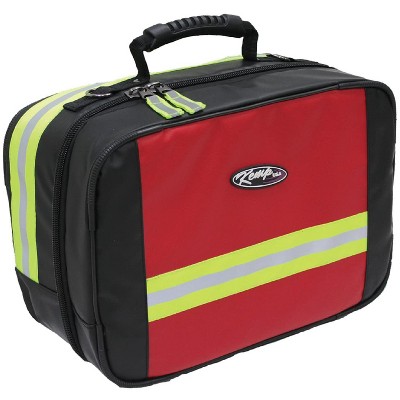 Kemp USA Fluid-Resistant Tarpaulin Responder Bag With Medication Pouches