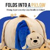 Dougie Dog Adult Snugible Blanket Hoodie & Pillow - 3 of 4