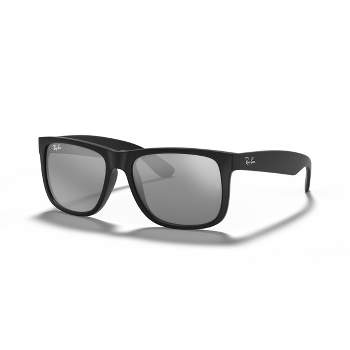 Men's Blade Rubberized Sport Sunglasses with Mirrored Lenses - All In  Motion™ Blue