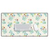 Jacqueline Maldonado Tulips and Lattice Natural Desk Mat - Deny Designs - 2 of 4