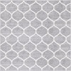 Unique Loom Trellis Frieze Rounded Trellis Indoor Woven Area Rug - 2 of 4