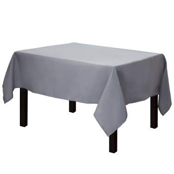 Gee Di Moda Square Tablecloth - Heavy Duty Washable Polyester - For Square or Round Tables