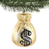 Cody Foster 4.5 Inch Money Bag Ornament Wealth Coins Dollars Tree Ornaments - 3 of 3