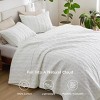 100% Cotton Quilt Set - Lightweight King Bedspread, Cozy Bedding Coverlet 3-Piece with Pillow Shams - 2 of 4