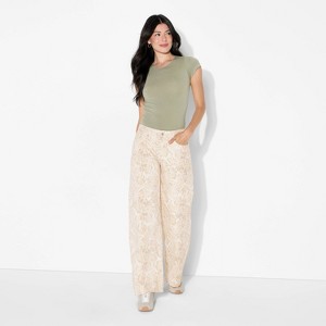 Women's Low-Rise Baggy Jeans - Wild Fable™ - 1 of 3