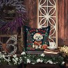 Angel Sar Bichon Frise Christmas Throw Pillow, 14x14 Inch Machine Washable Decorative Pillow, Indoor Outdoor Couch Bed Patio Pillow with Dog Pattern - 2 of 4