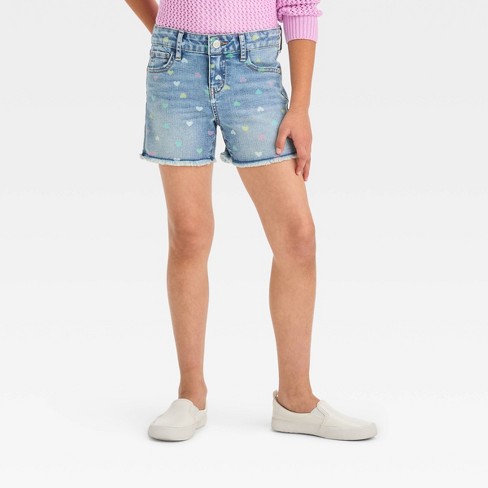 Womens jean 2024 shorts target