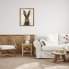 Stupell Industries Brown European Rabbit Hare Floating Frame Canvas Art - 3 of 4