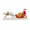 Department 56 Villages 3.5 Inch Santa Comes To Town 2023 Dated 2023 Santa Polar Bear Sled Village Figurines - 2 of 3