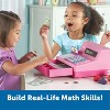 Learning Resources Pretend & Play Calculator Cash Register Pink - 73 Pieces, Ages 3+ Educational Toddler Toys - 4 of 4