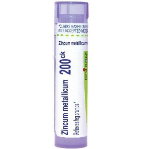 Zincum Metallicum 200CK by Boiron Homeopathic Single Medicine For Pain  -  80 Pellet - 1 of 4