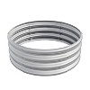 Kelly 32.08''x11.4" Metal Patio Round Planter Box, Raised Garden Bed for Vegetables, Flowers, Outdoor Furniture - The Pop Home - 2 of 4