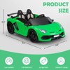 INFURNIC Baby Walkers Kids Ride on Lamborghini Cars with Safety Belt - 3 of 4