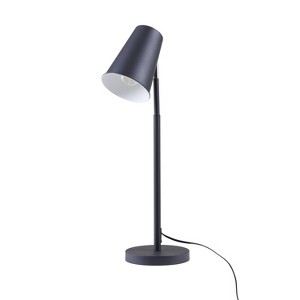 Withris Contemporary Table LED Lamp Black (Includes Energy Efficient Light Bulb) - Aiden Lane