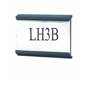Quantum Storage Systems Label Holder, 3", Gray - 1 of 1