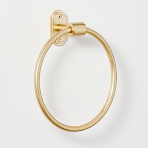 Classic Metal Towel Ring - Hearth & Hand™ with Magnolia - 1 of 4