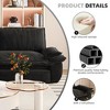 Kumasinova 3-in-1 Convertible Sleeper Sofa Bed – Queen-Size Pull-Out, Velvet Upholstered Couch with Storage Bag, Multi-Functional Loveseat Bed - 3 of 4