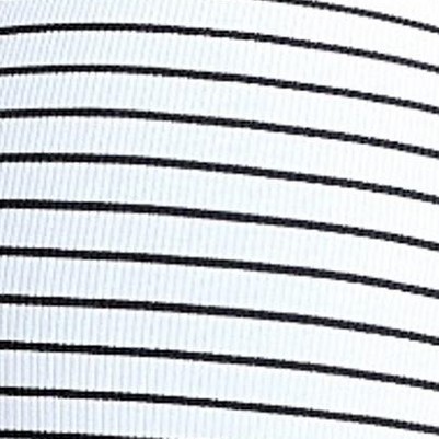 white & black stripe