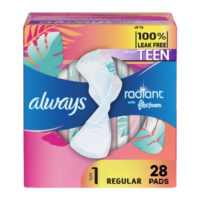 U By Kotex Cleanwear Ultra Thin Fragrance Free Pads With Wings Regular Unscented 32ct Target