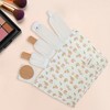 Unique Bargains Lightweight Flowers Makeup Bag 1 Pc - 4 of 4
