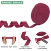 Unique Bargains High Elasticity Knit Stretchy DIY Craft Elastic Bands 0.8 Inch 1 Pc - 2 of 4