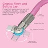 Chunky180° Extra-Thick 6ft USB-C to USB-C Cable | 100W Fast Charging, Rotating Connectors - 2 of 4