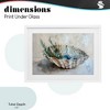 Stupell Industries Coastal Christmas Shell & Fir Framed Print Under Glass Art - 4 of 4
