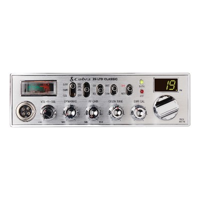 Cobra 29 LTD Classic Black AM/FM CB Radio with Microphone
