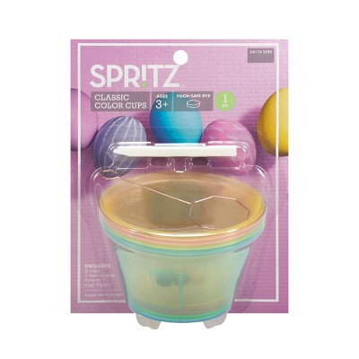 Basic Easter Color Cups and Decorating Kit 12pc - Spritz™