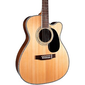 Blueridge BR-73CE Contemporary Series Cutaway 000 Acoustic-Electric Guitar Natural - 1 of 4
