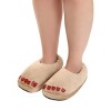 HalloweenCostumes.com One Size Fits Most Women Fun Costumes Women's Caveman Funny Feet Slippers, Skin Light - 2 of 2