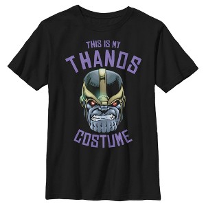 Boy's Marvel Halloween Thanos Costume T-Shirt - 1 of 4
